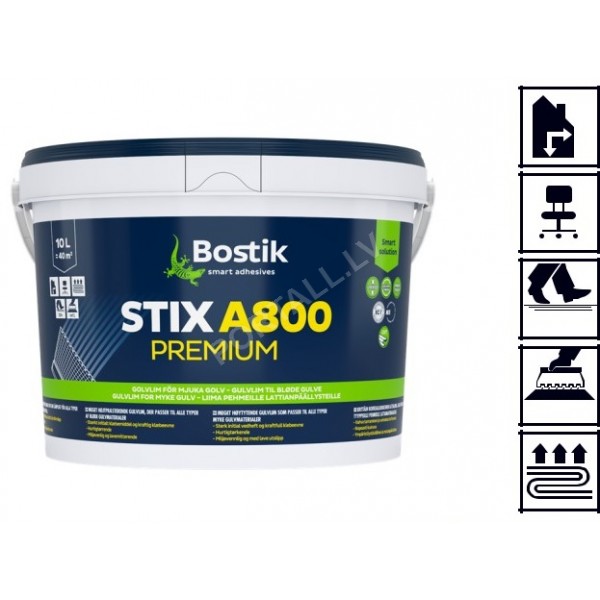 Bostik līme STIX  A800 premium 10l 